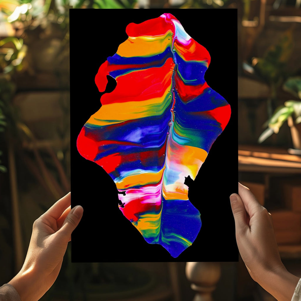 Abstract Art Aluminum Print-4