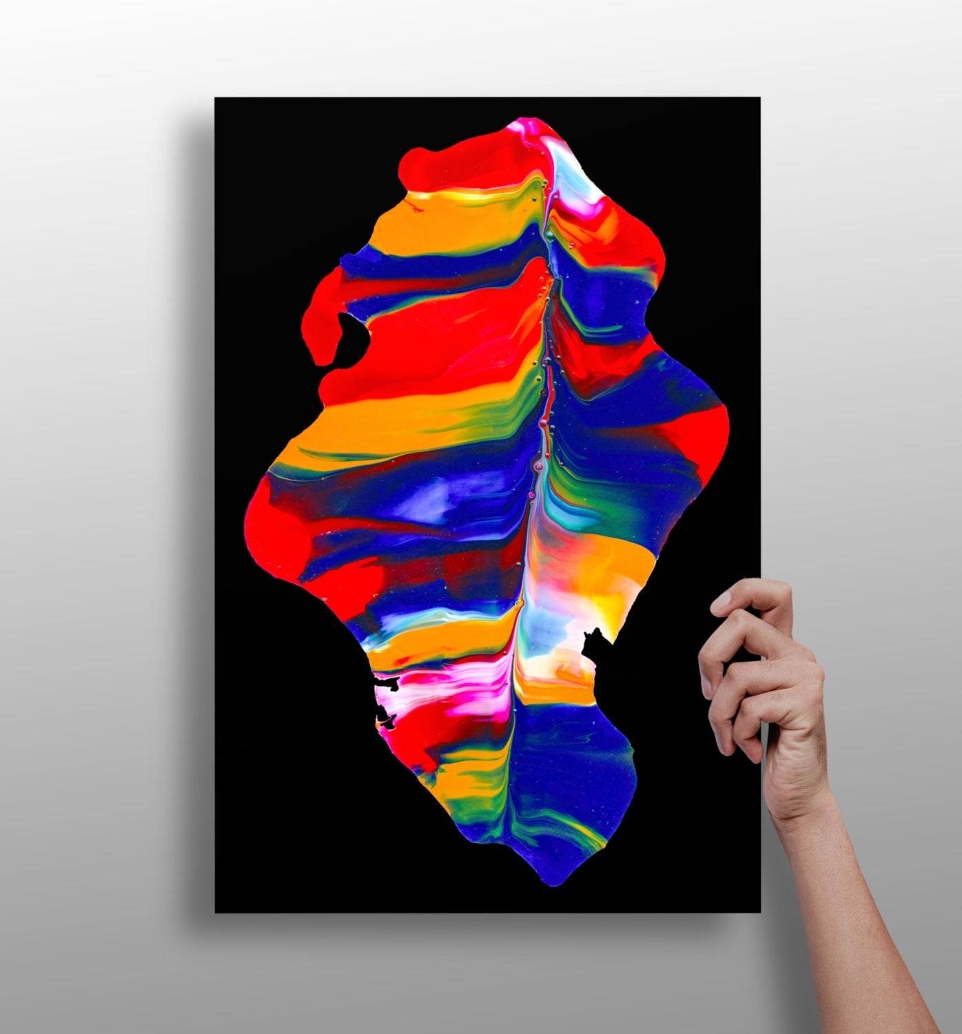 Abstract Art Aluminum Print-0