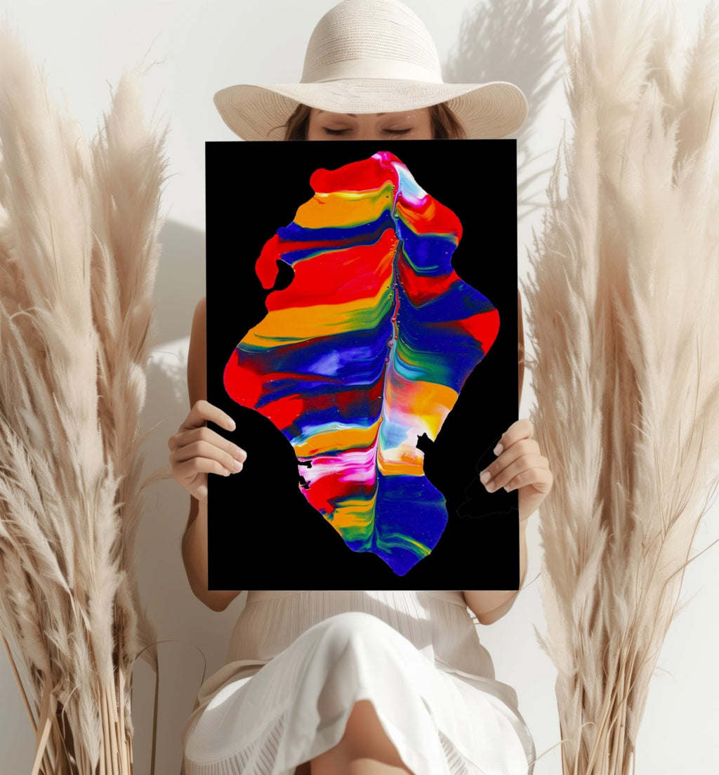 Abstract Art Aluminum Print-3