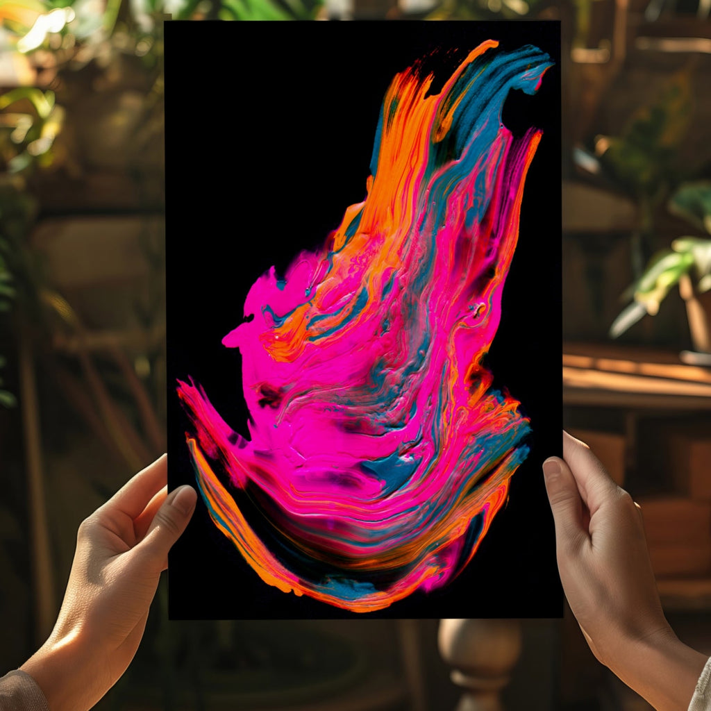 Abstract Art Aluminum Print-4