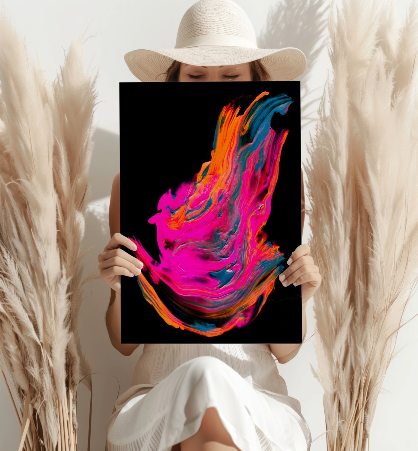 Abstract Art Aluminum Print-3