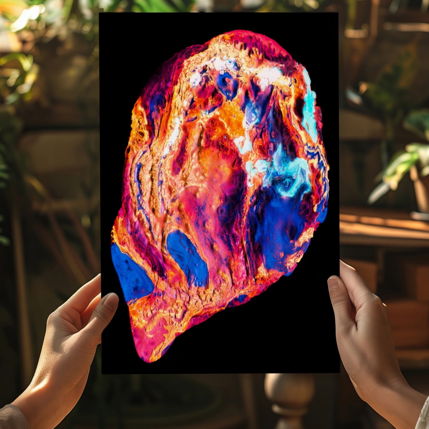 Abstract Art Aluminum Print-4