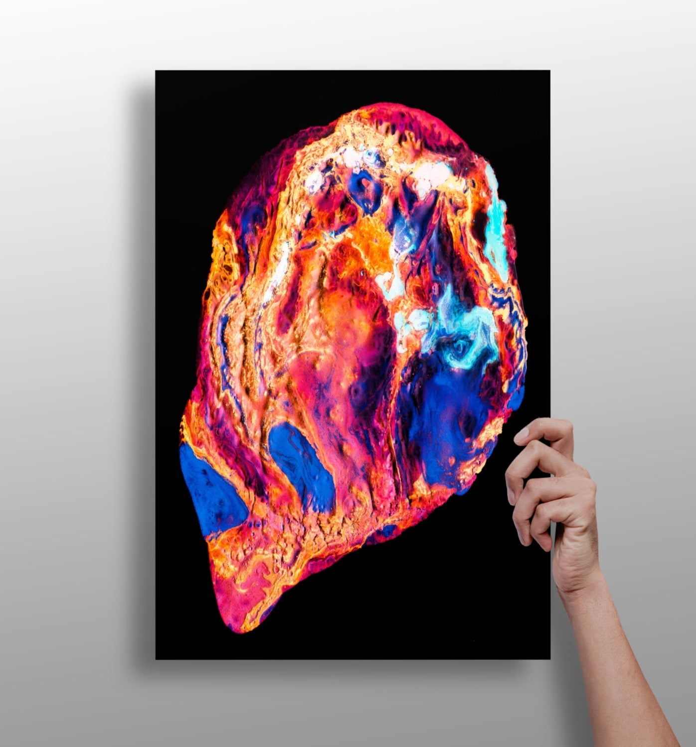 Abstract Art Aluminum Print-0