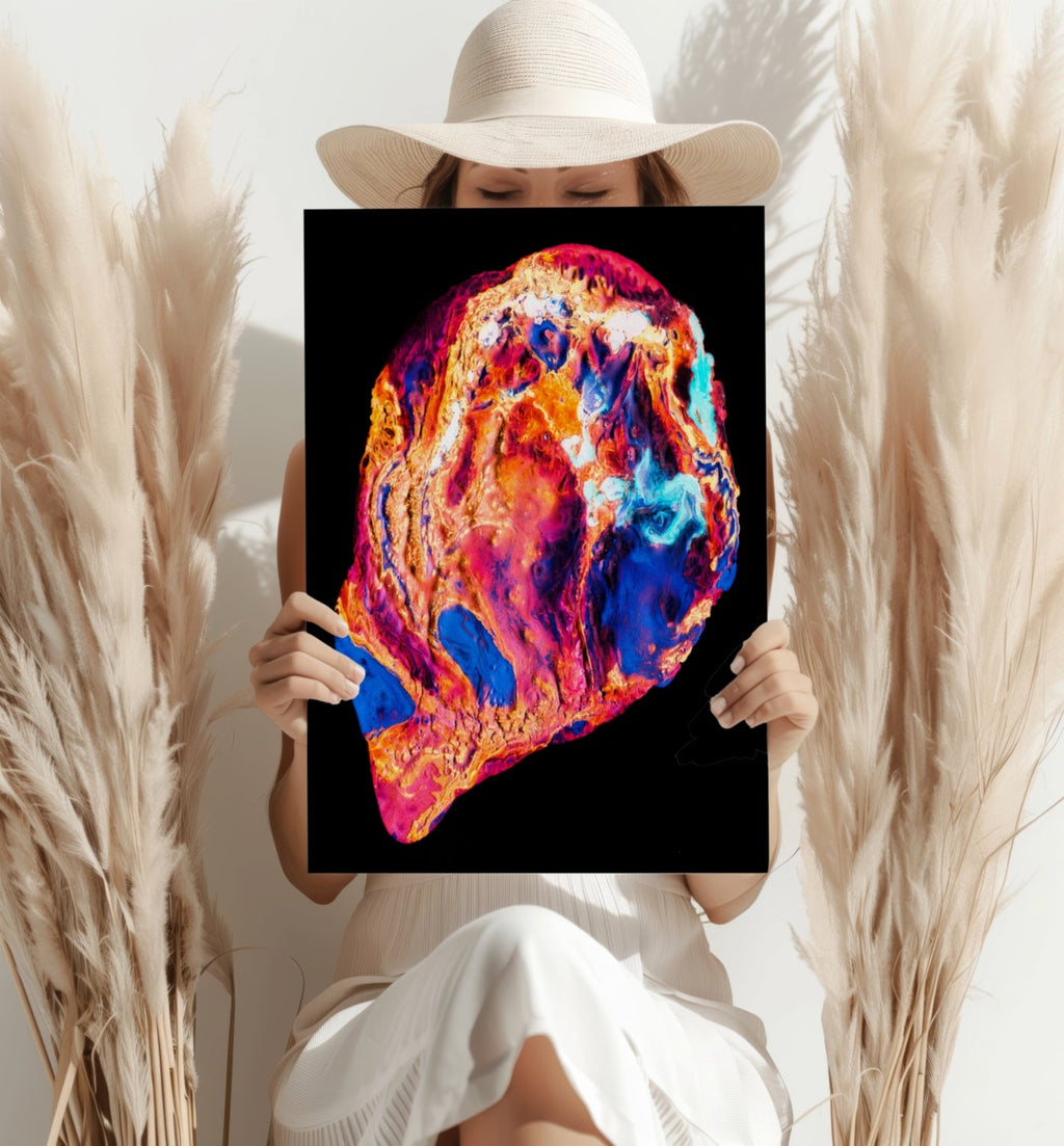 Abstract Art Aluminum Print-3