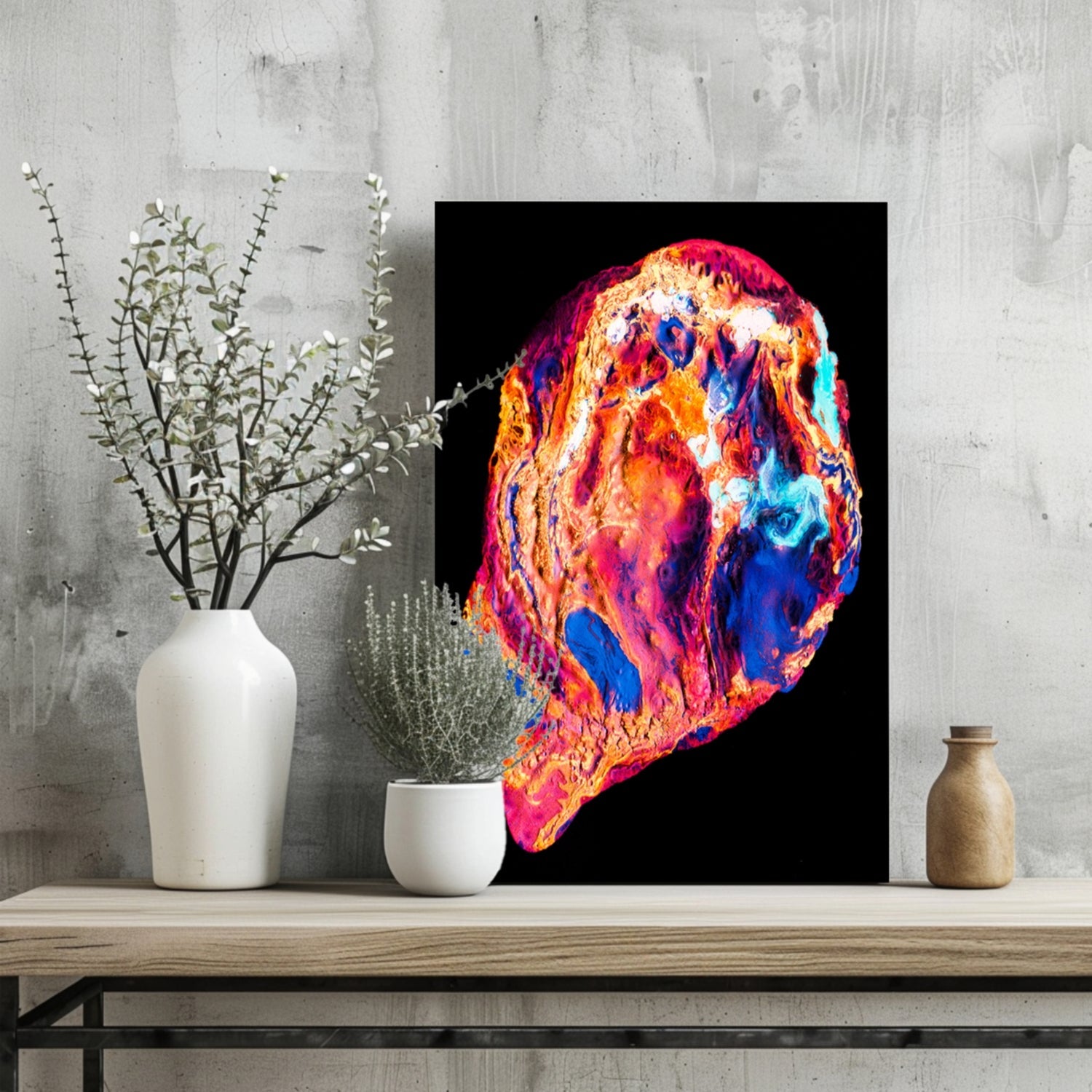 Abstract Art Aluminum Print-1