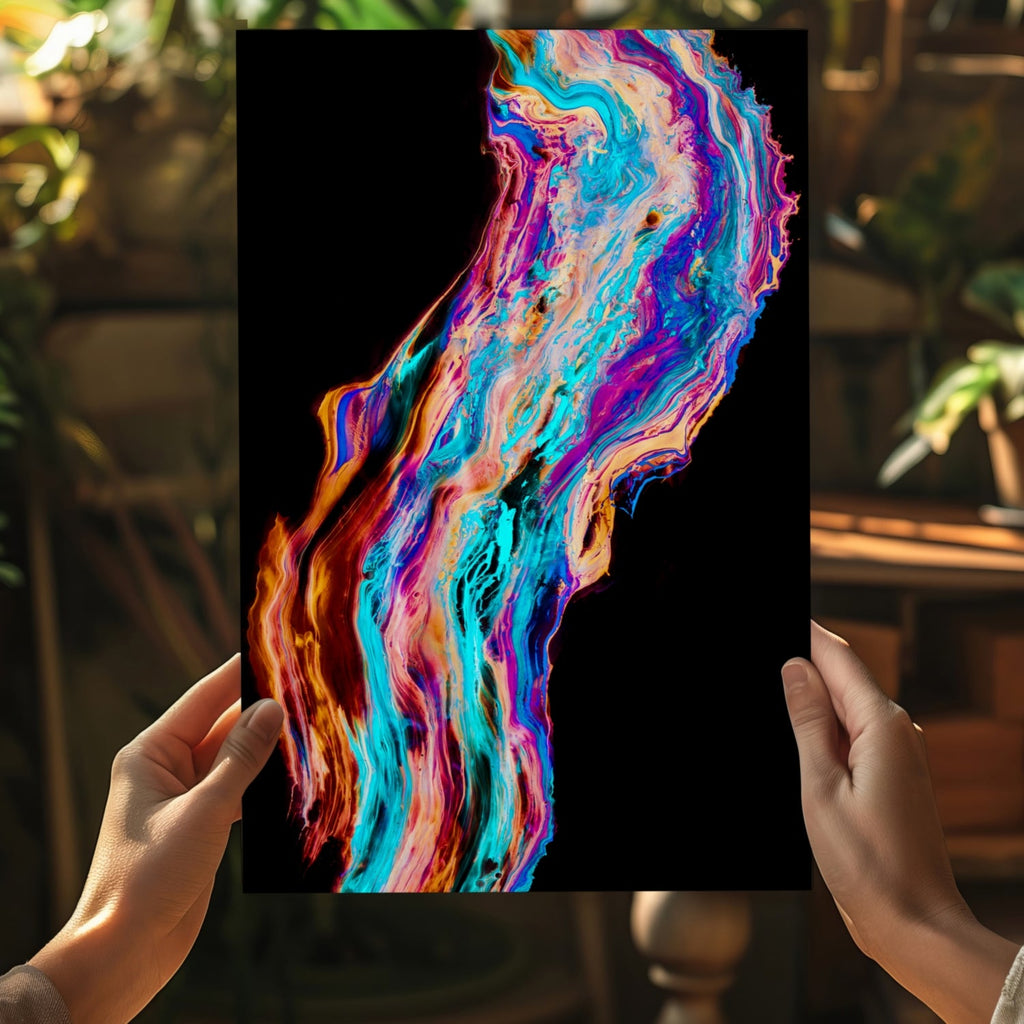 Abstract Art Aluminum Print-4