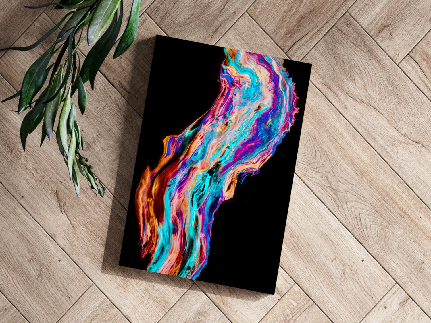 Abstract Art Aluminum Print-2