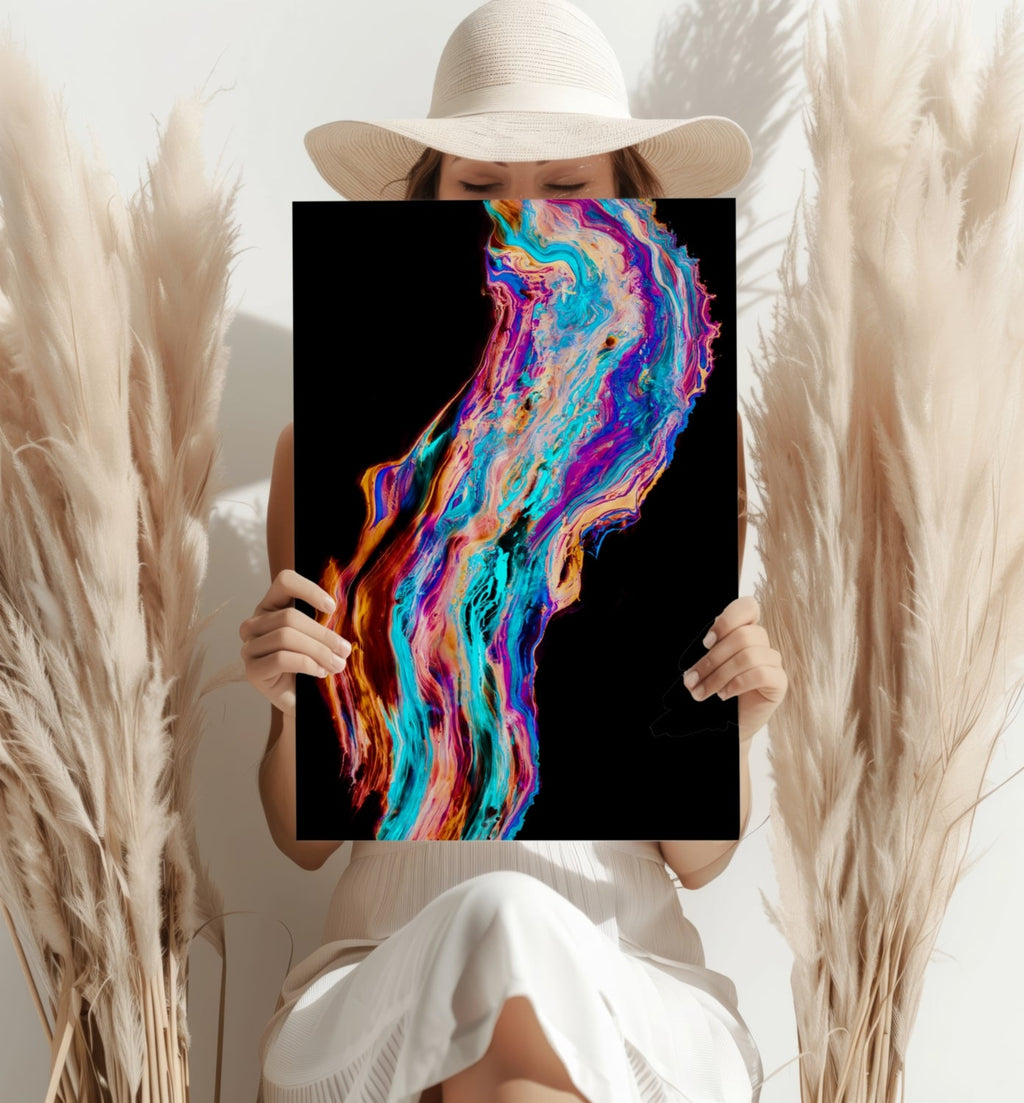 Abstract Art Aluminum Print-3