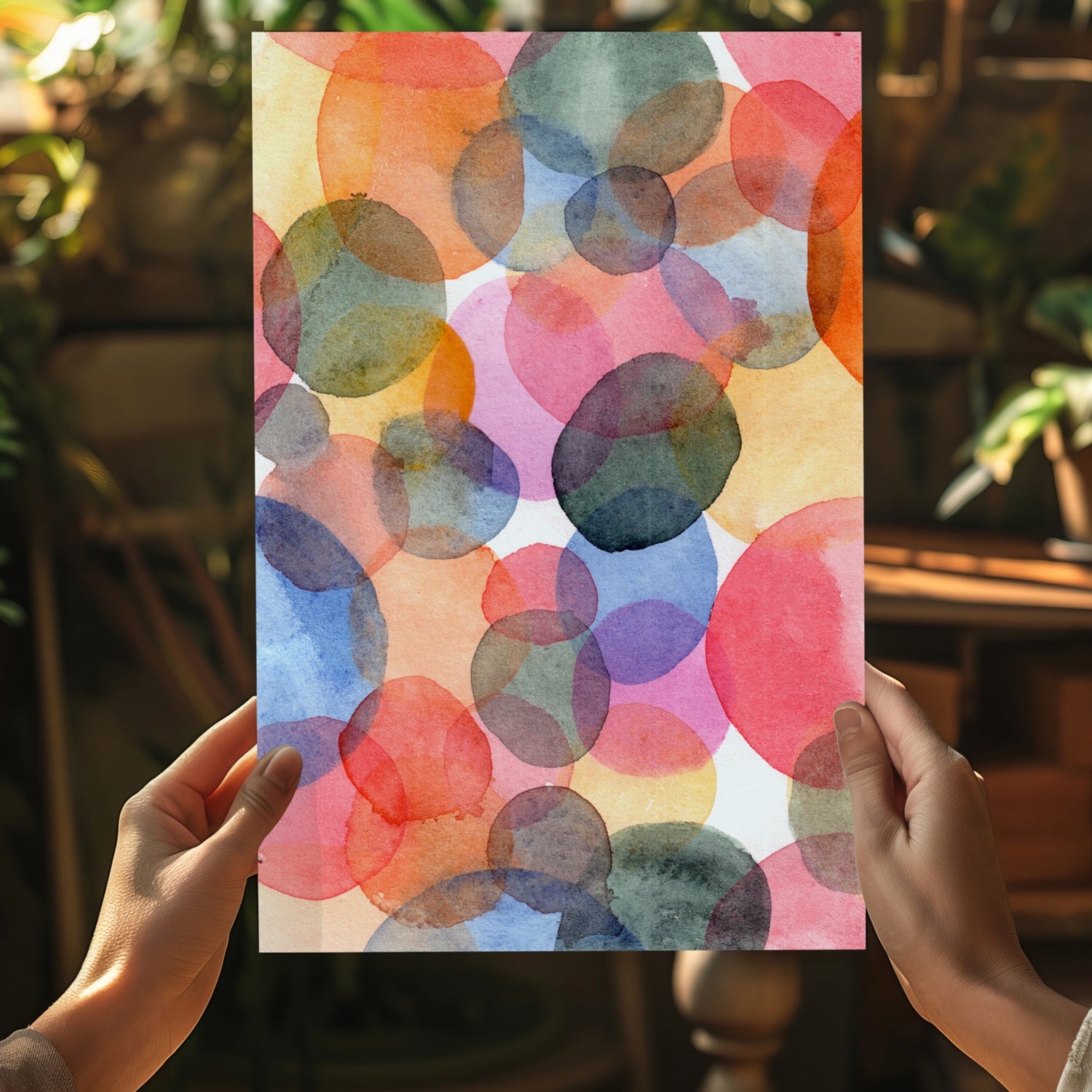 Abstract Aluminum Print-4