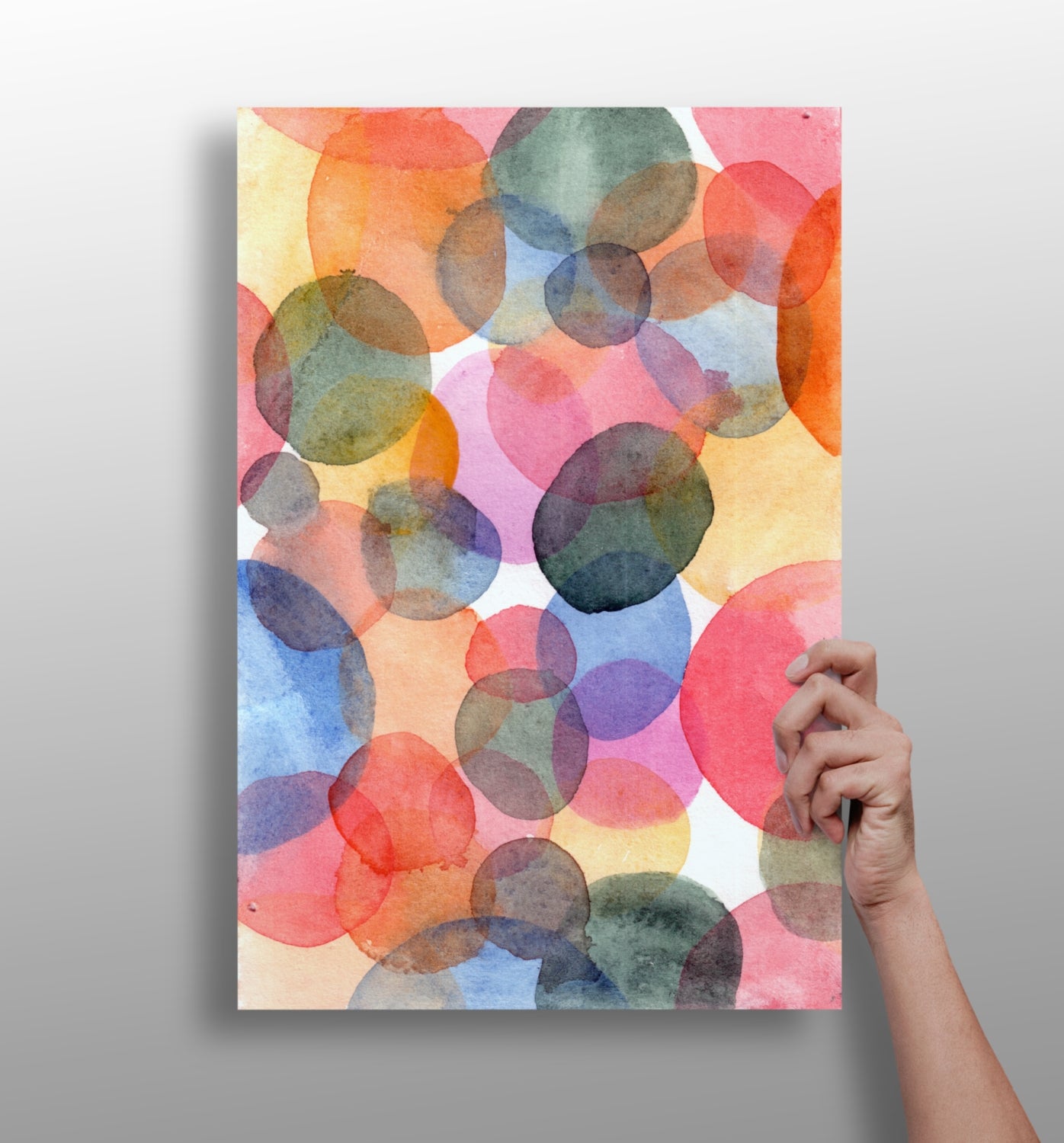 Abstract Aluminum Print-0