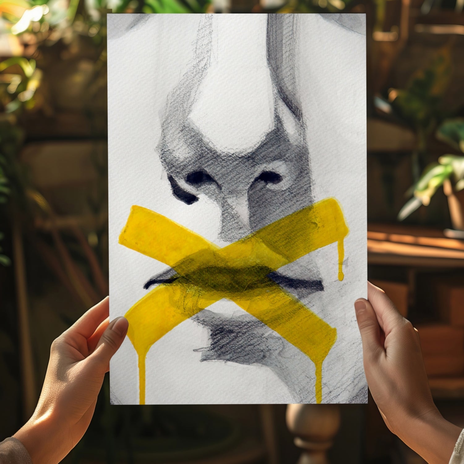 Hush Aluminum Print-4