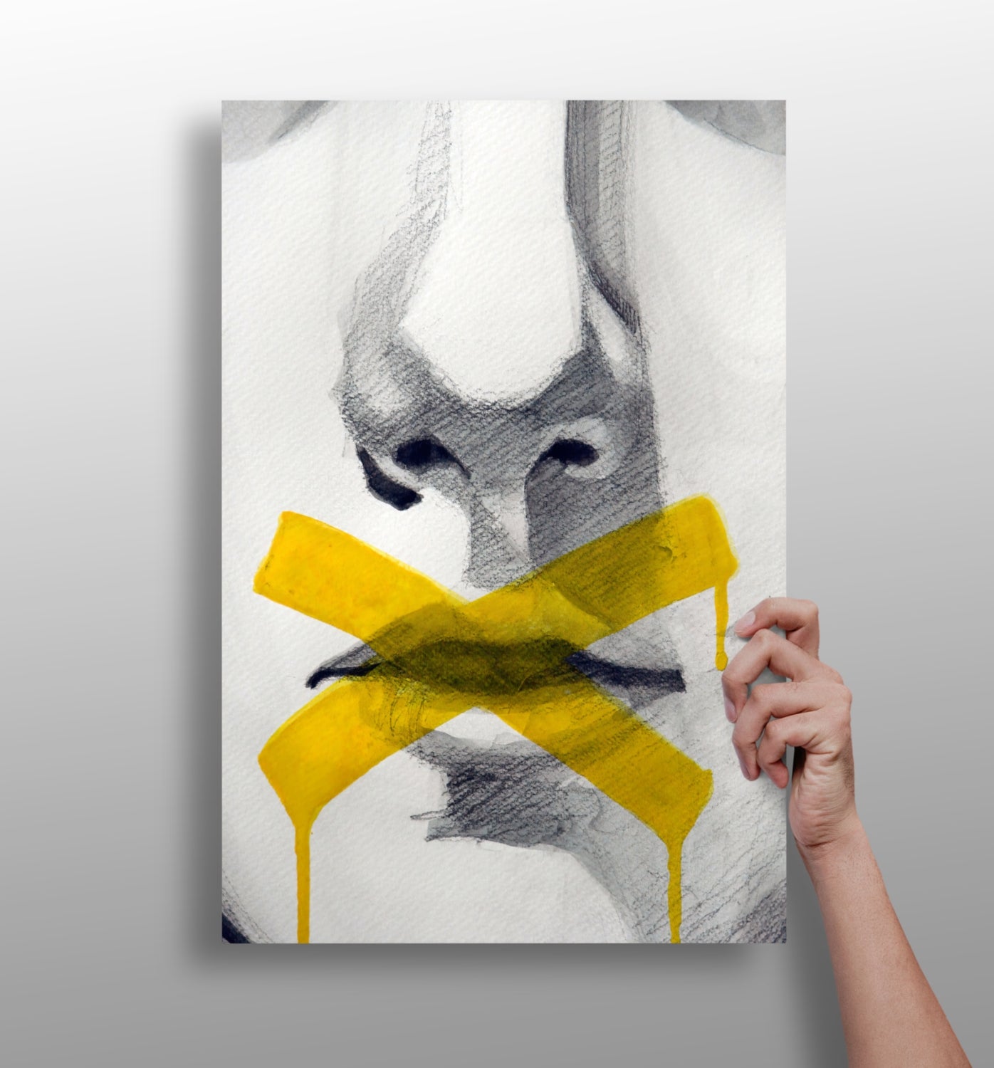 Hush Aluminum Print-0