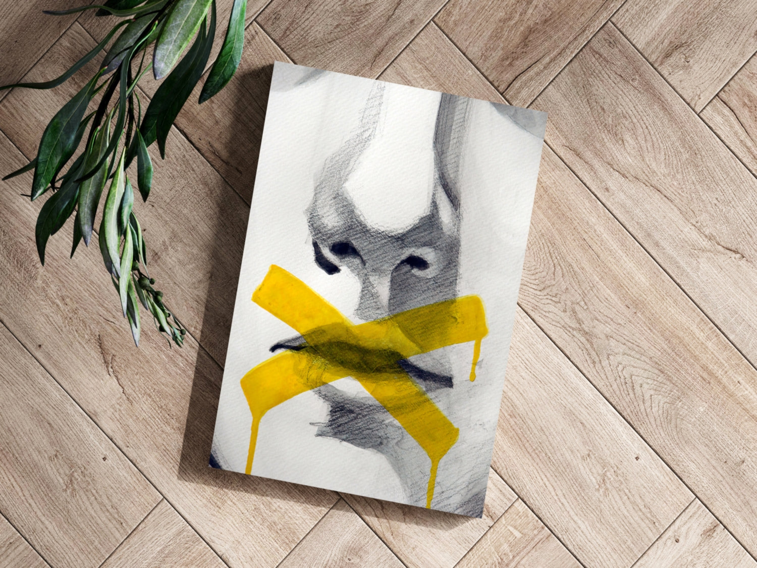 Hush Aluminum Print-2