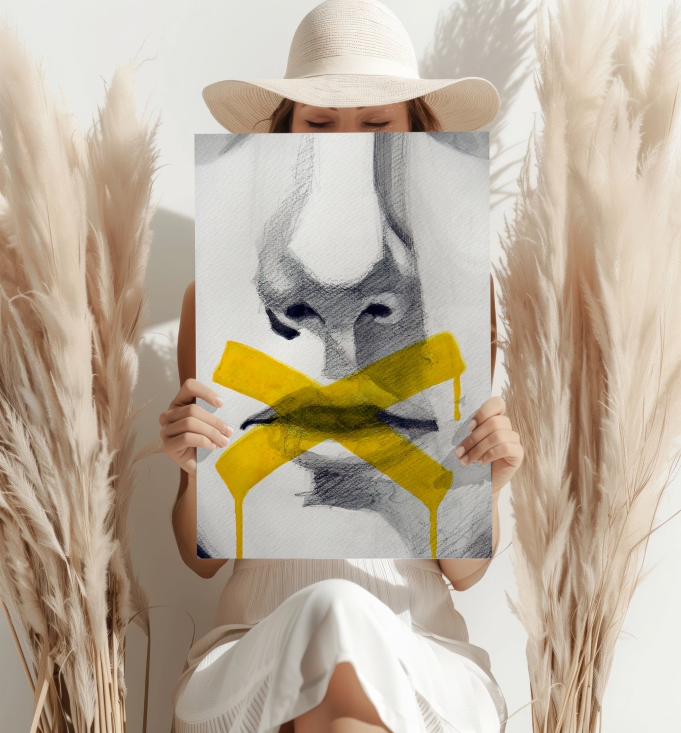 Hush Aluminum Print-3