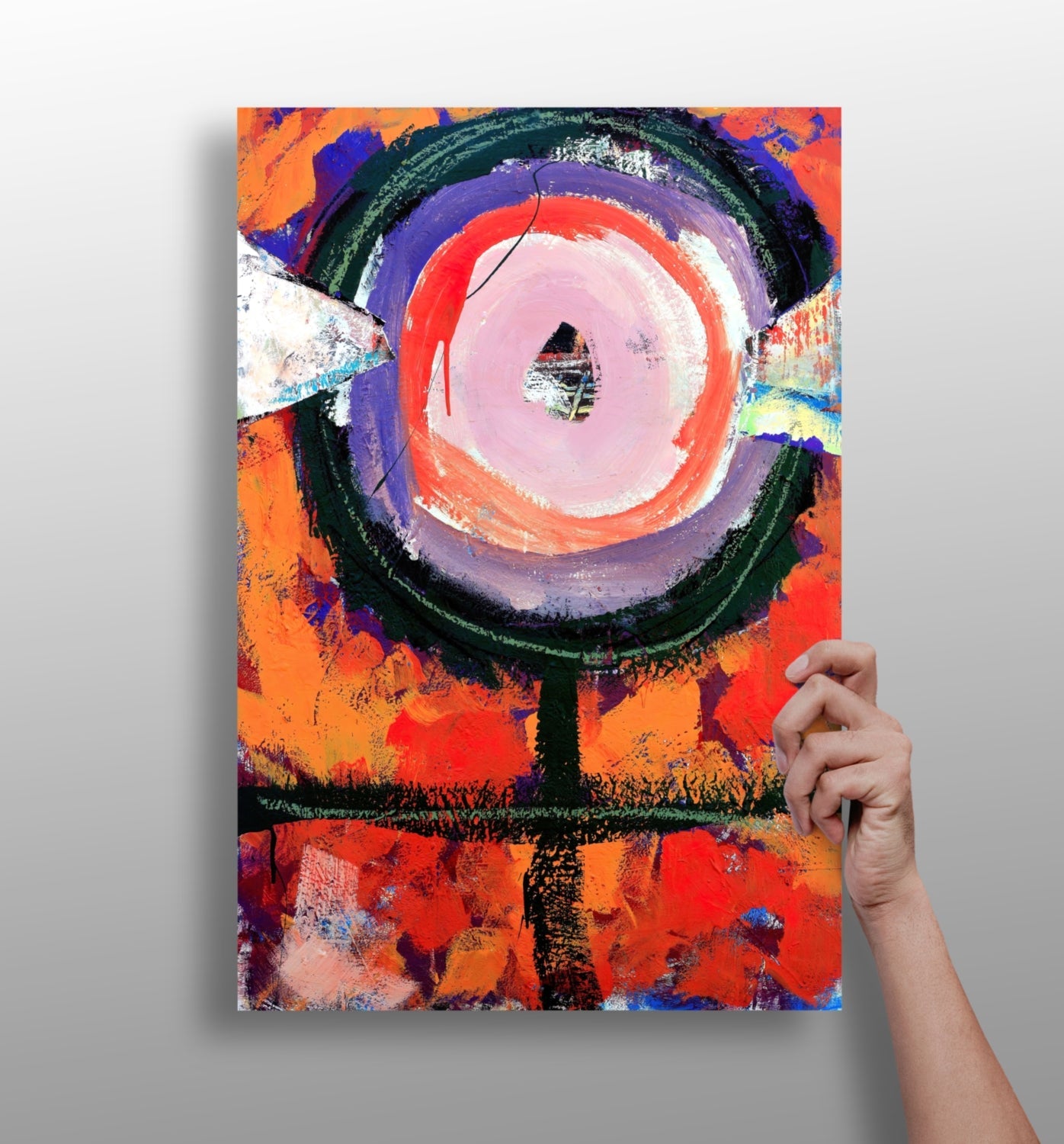 Abstract Art Aluminum Print-0