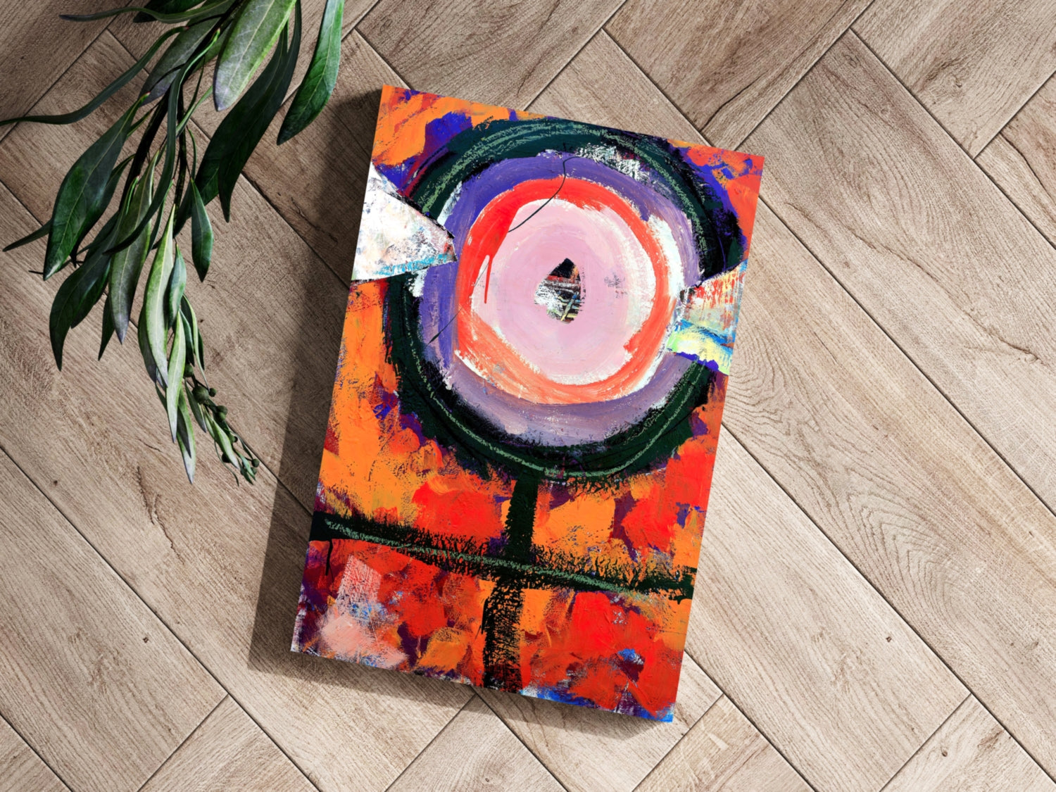 Abstract Art Aluminum Print-2