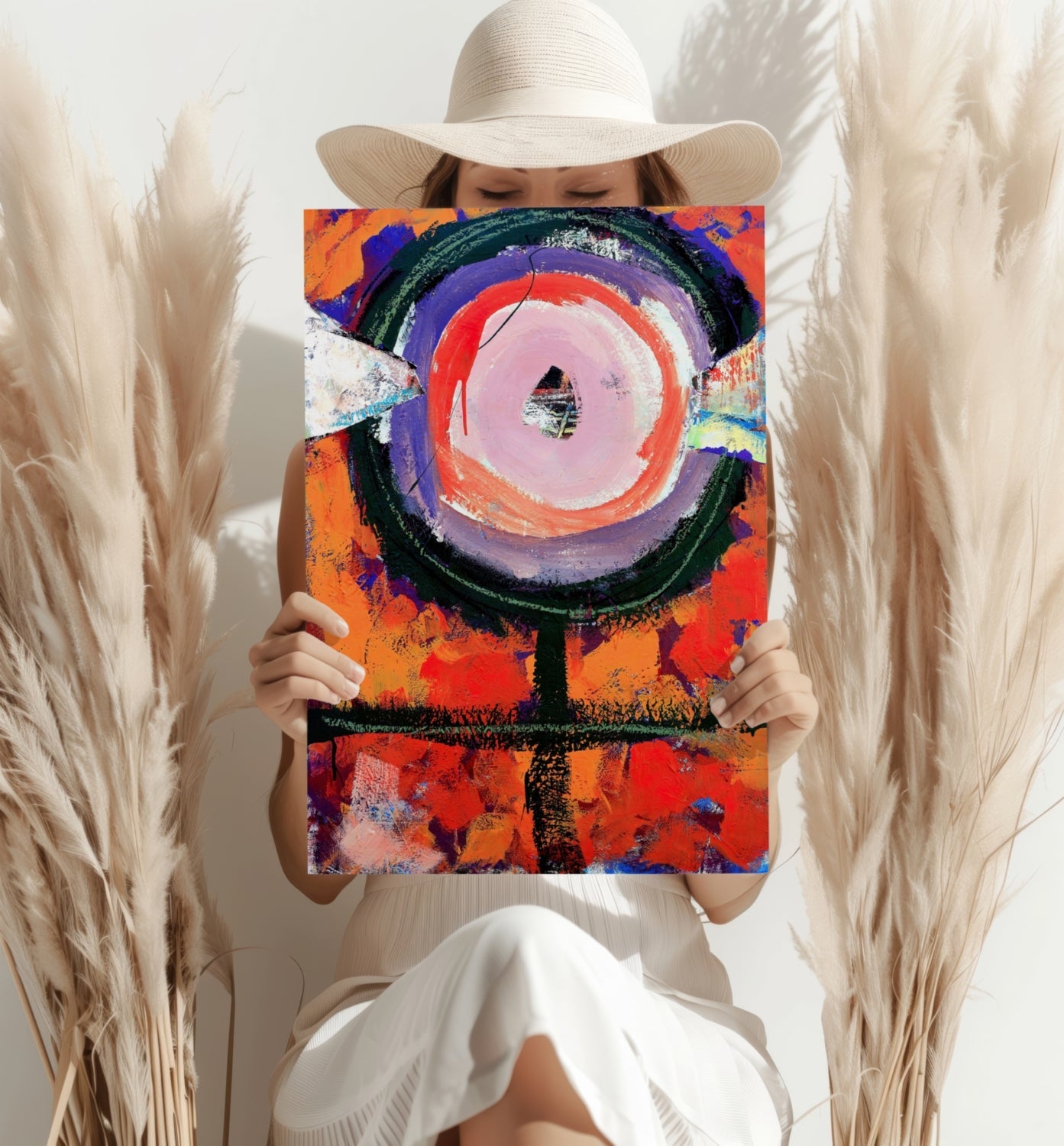 Abstract Art Aluminum Print-3