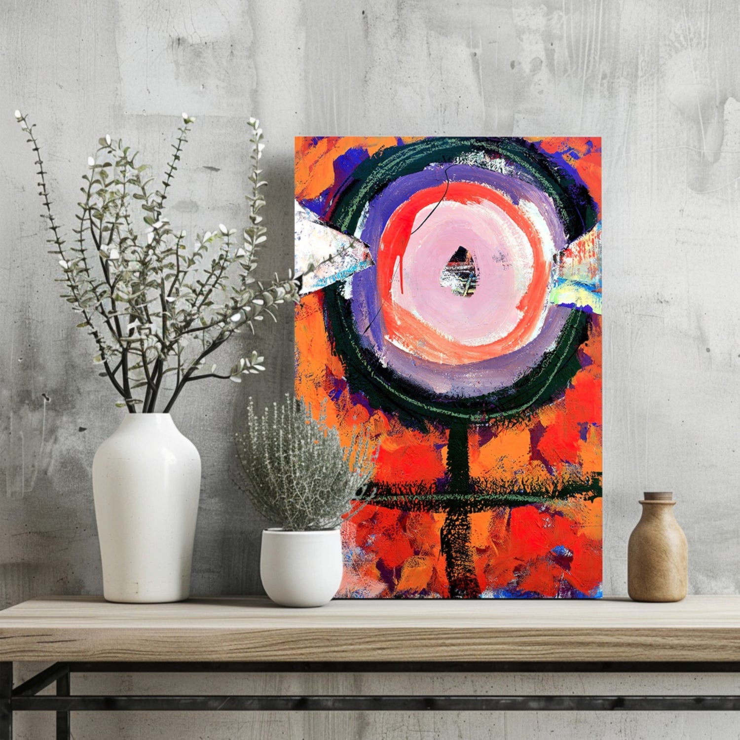 Abstract Art Aluminum Print-1