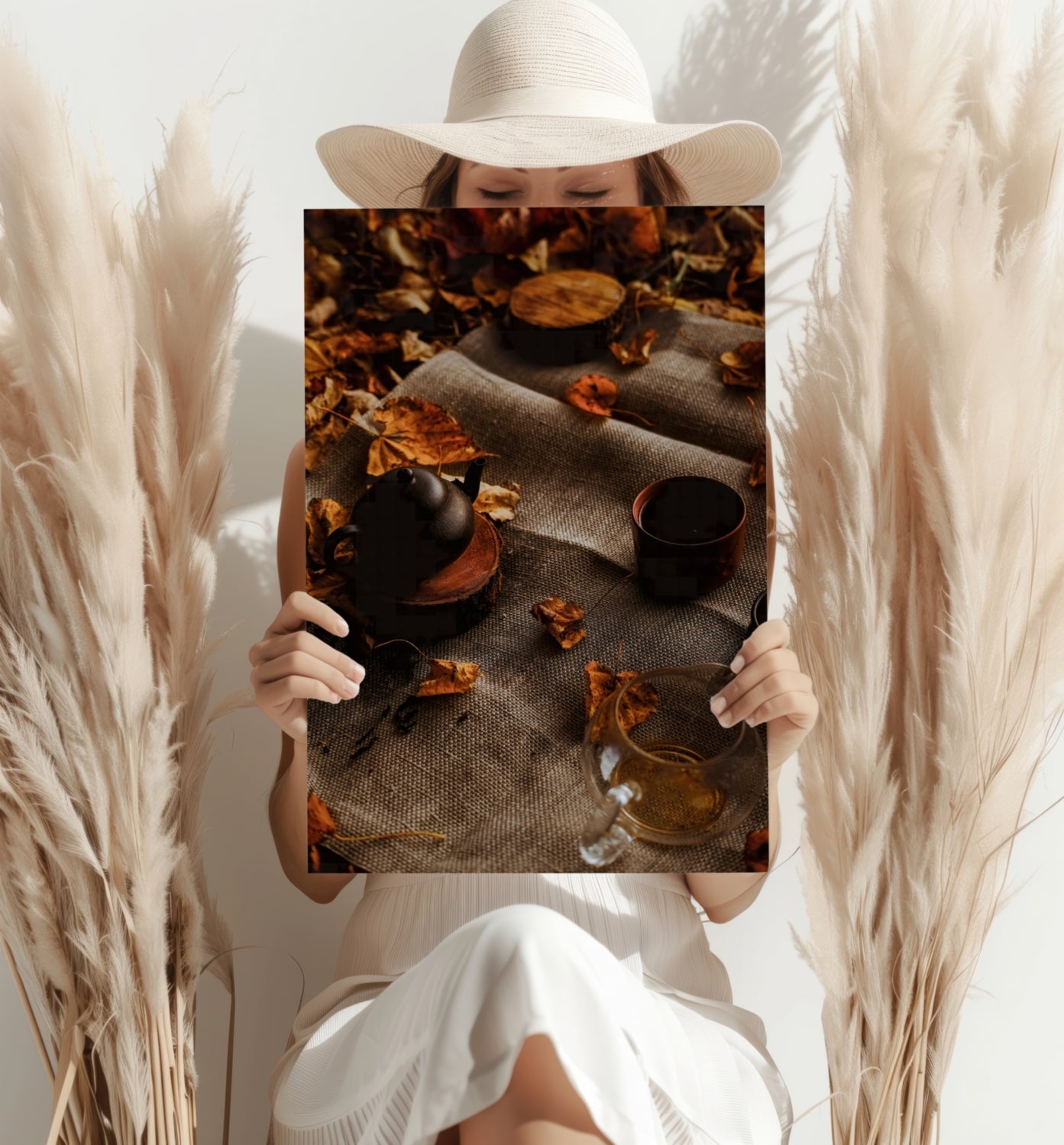 A Cup Of Tea Aluminum Print-3