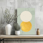 Abstract Art Dots V1 Aluminum Print-1