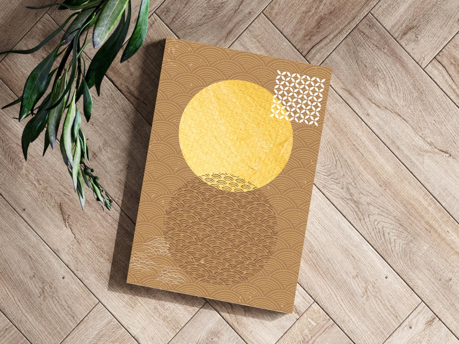 Abstract Art Dots V3 Aluminum Print-2