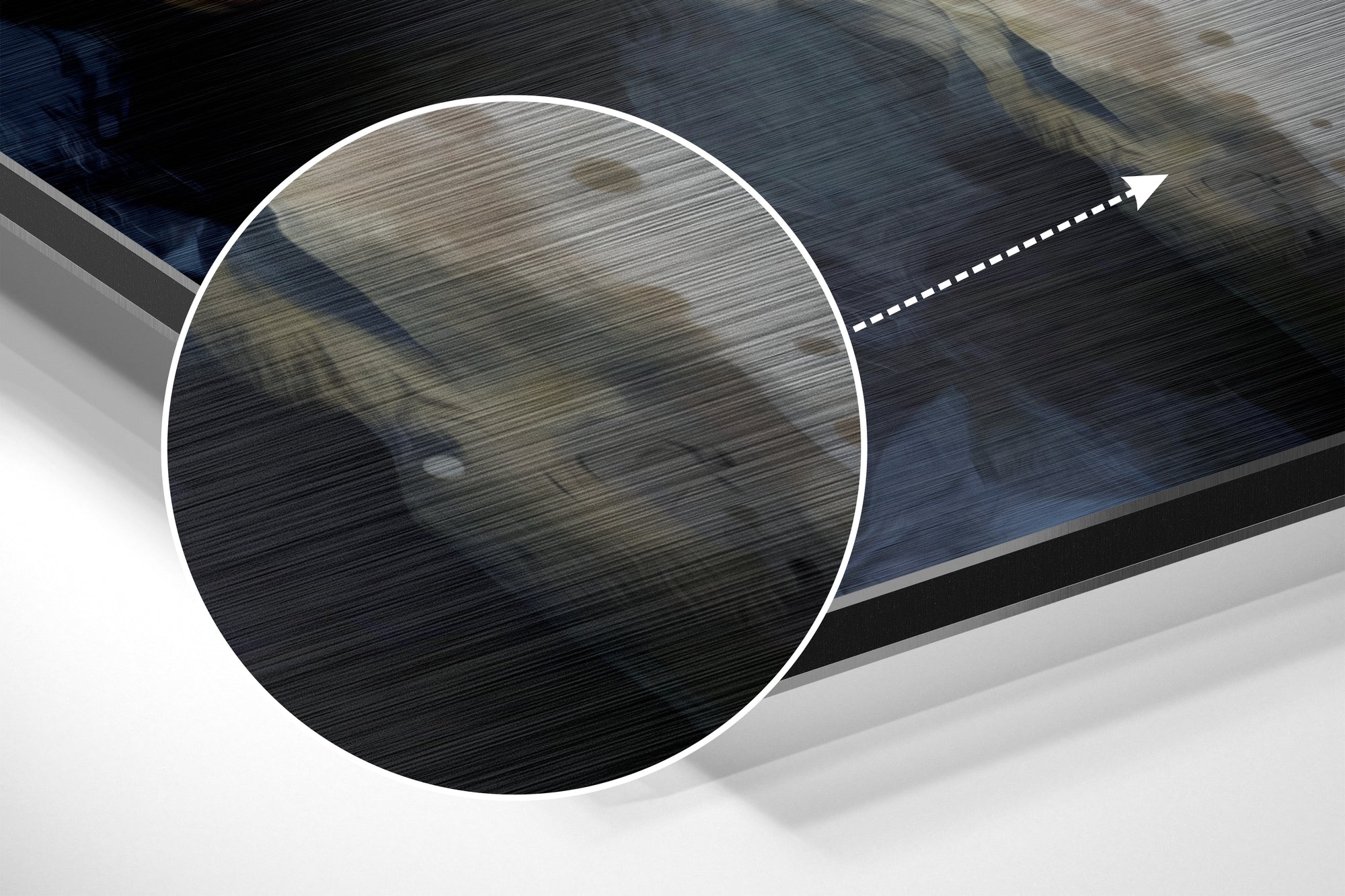 Marla Singer Brushed Aluminium Dibond Wall Art-2