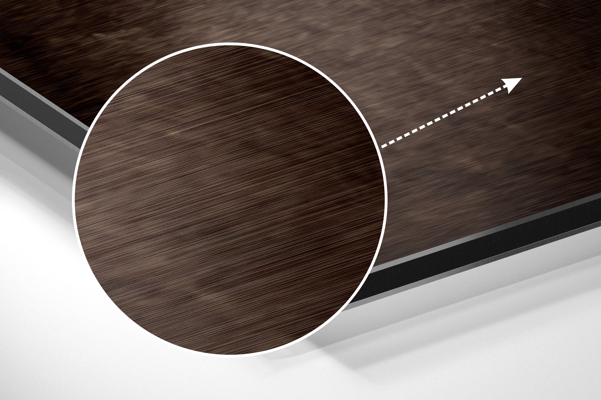 Muhammad Ali Brushed Aluminium Dibond Wall Art-2