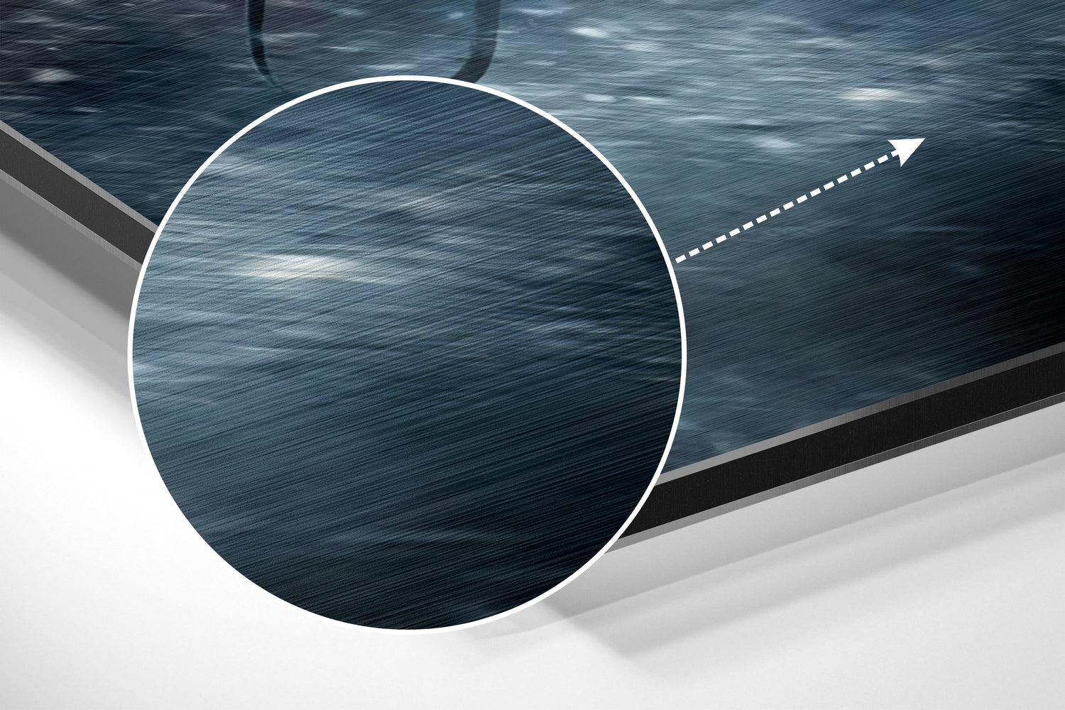 Thor Brushed Aluminium Dibond Wall Art-2