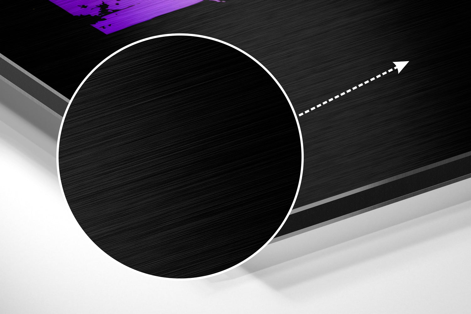 Work Hard Dream Big Brushed Aluminium Dibond Wall Art-2