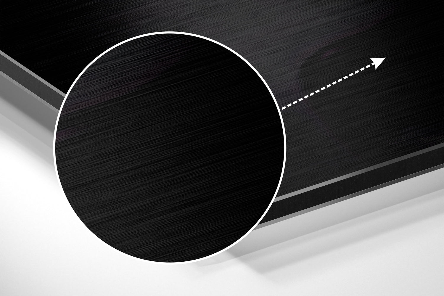 Noble Stance Brushed Aluminium Dibond Wall Art-2