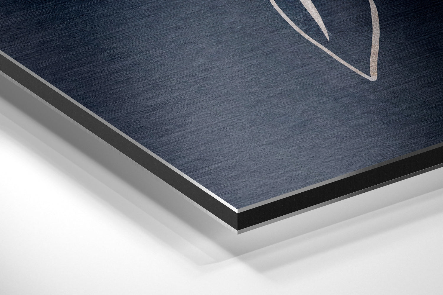 Purest Brushed Aluminium Dibond Wall Art-1