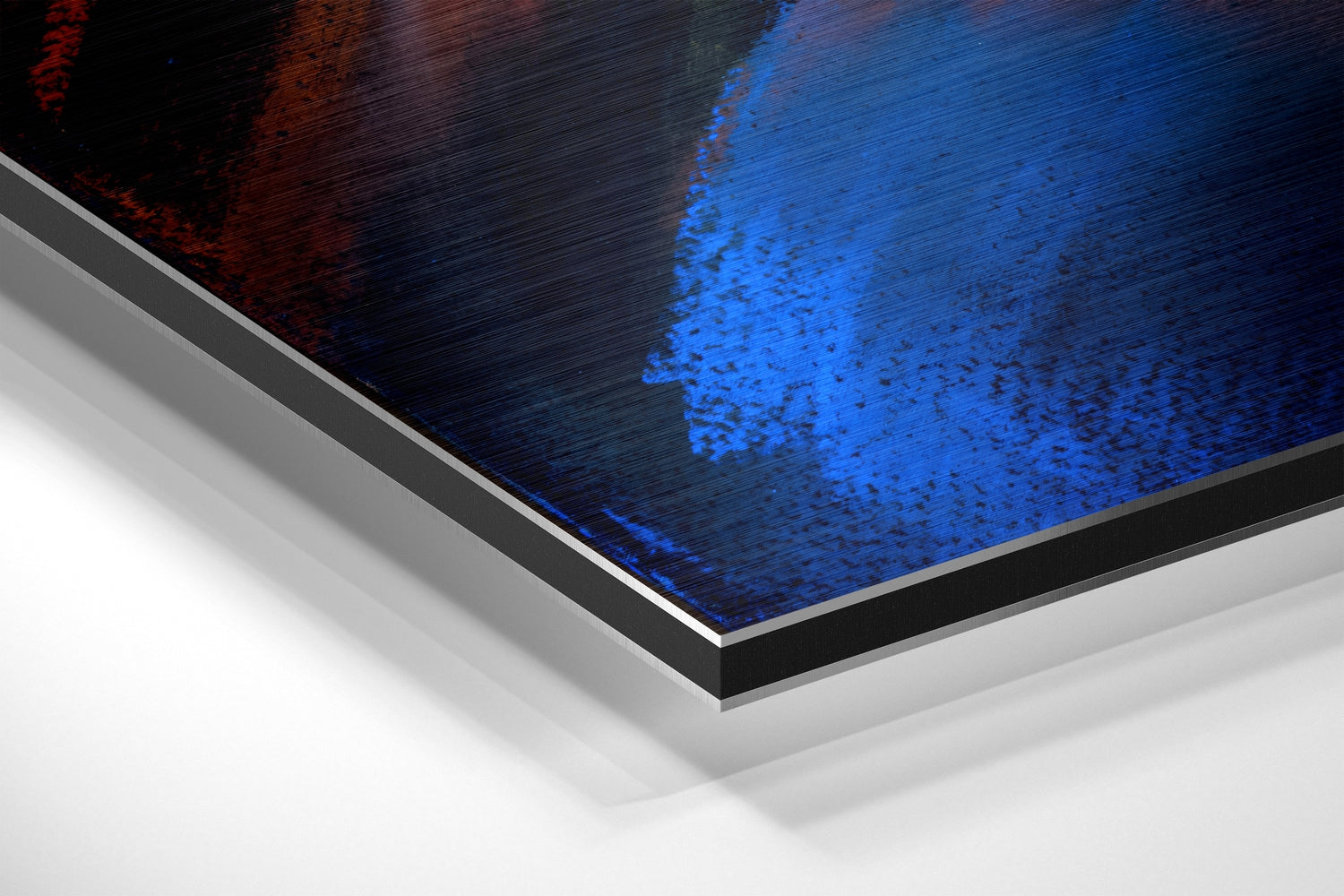 Horses in Love Brushed Aluminium Dibond Wall Art-1