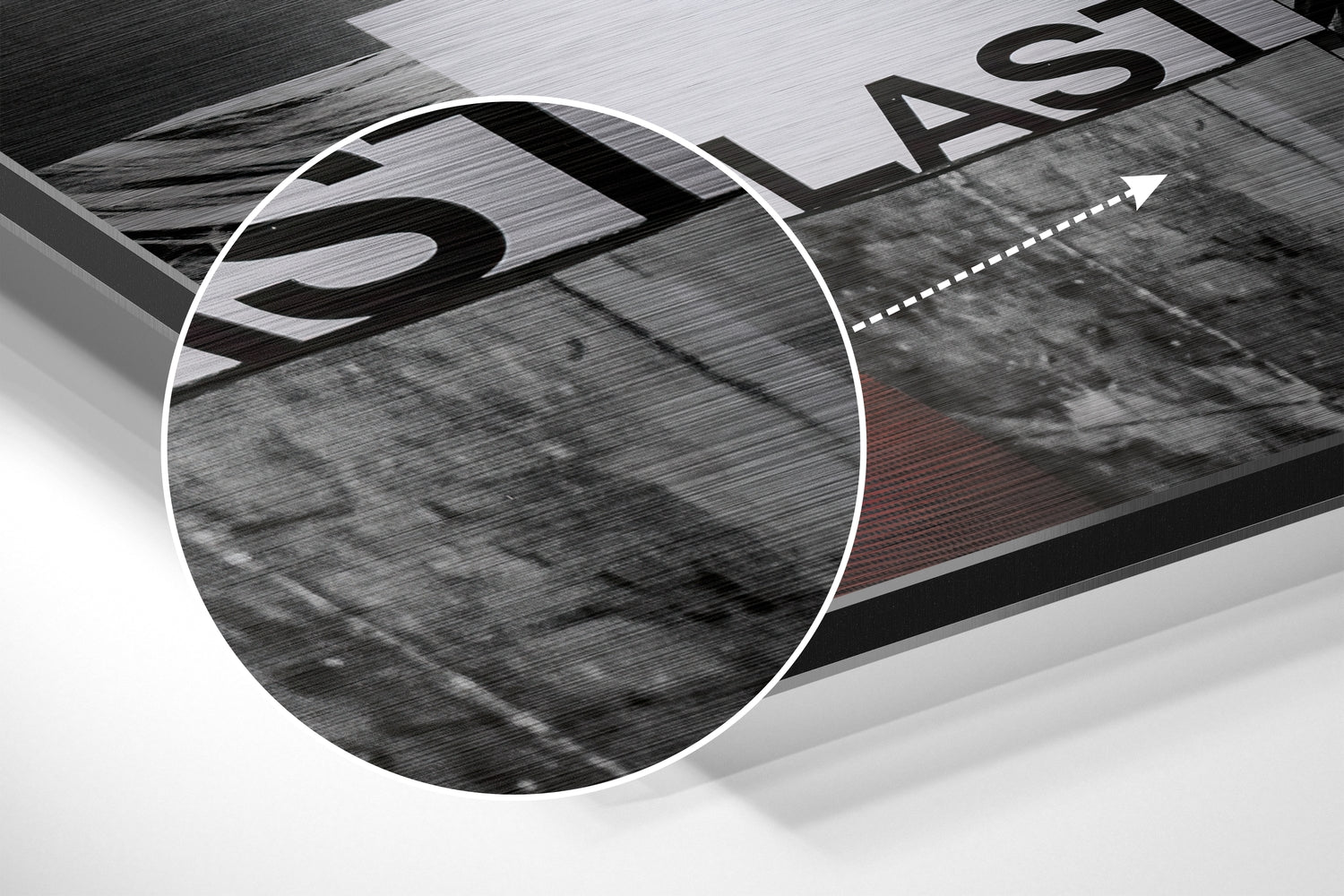 Patchwork Brushed Aluminium Dibond Wall Art-2