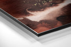 Abstract  Brushed Aluminium Dibond Wall Art-1