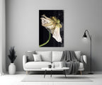 Flower Glass Wall Art-2