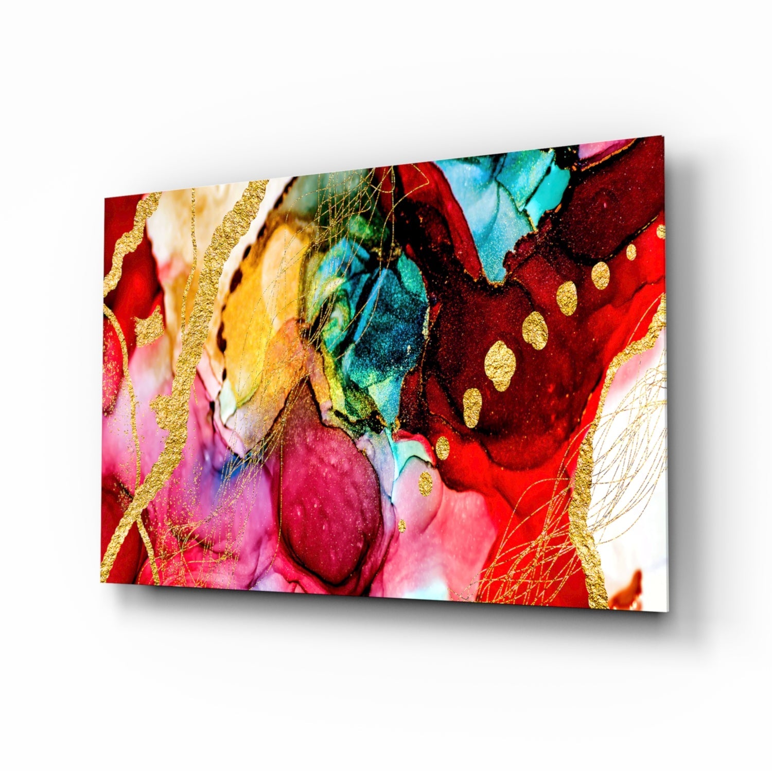 Colors Glass Wall Art-0