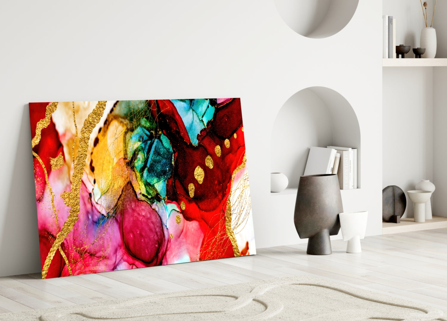 Colors Glass Wall Art-2