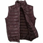 Bubble Leather Vest-1