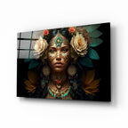 Beauty of the Clan Glass Wall Art  || Designer Collection-0