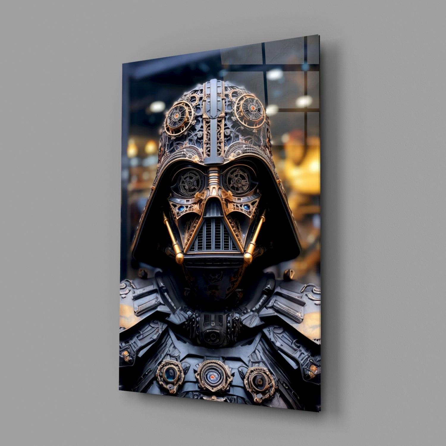 Darth Vader Glass Wall Art || Designer Collection-1