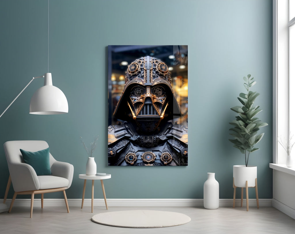 Darth Vader Glass Wall Art || Designer Collection-3