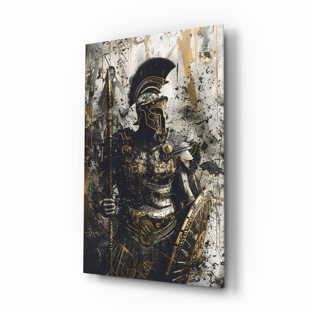 Gladiator Glass Wall Art || Designer Collection-0