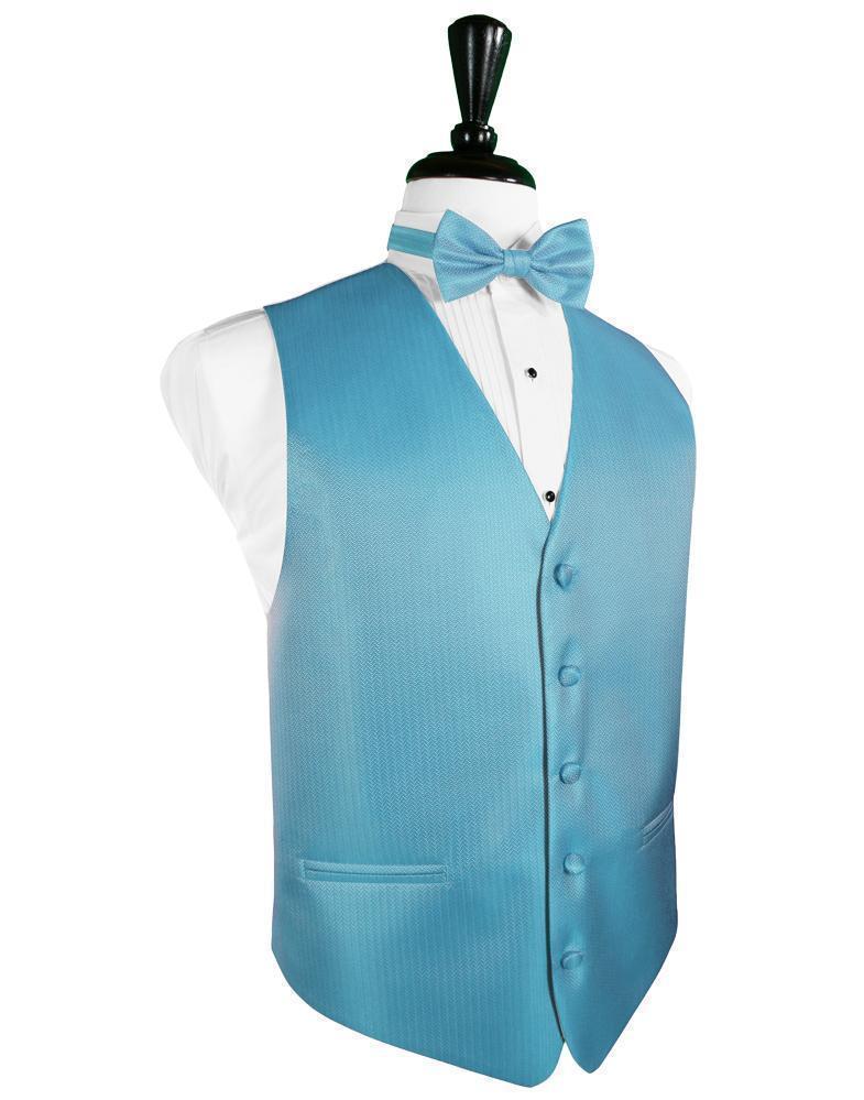 Herringbone Tuxedo Vest 9-2