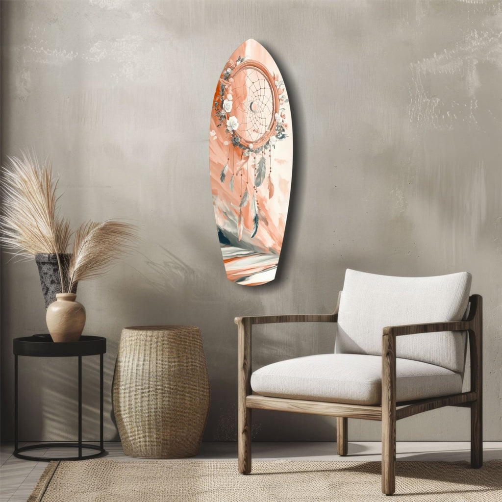 Dreamcatcher Glass Wall Art-4