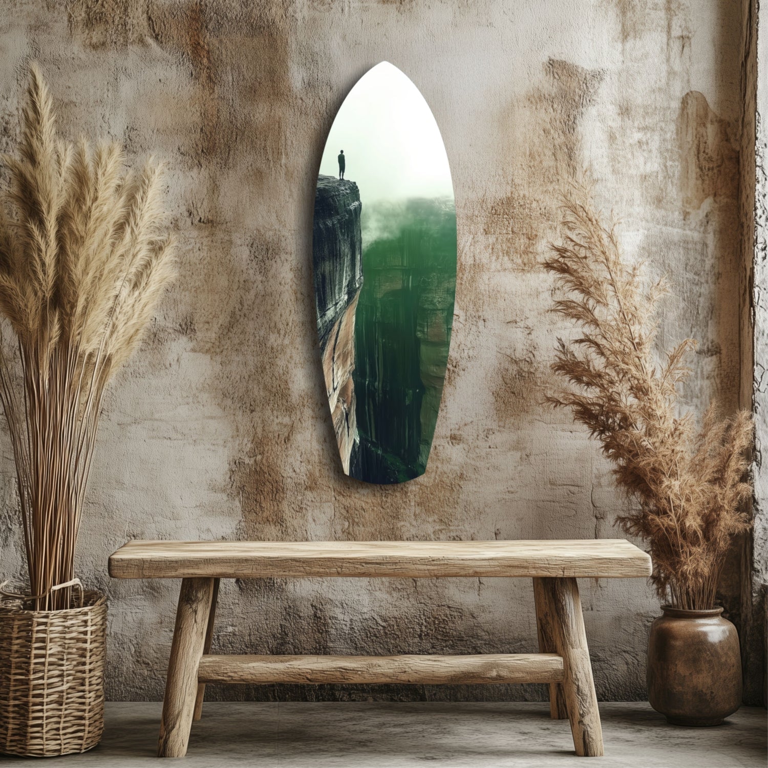 Solitude Glass Wall Art-2