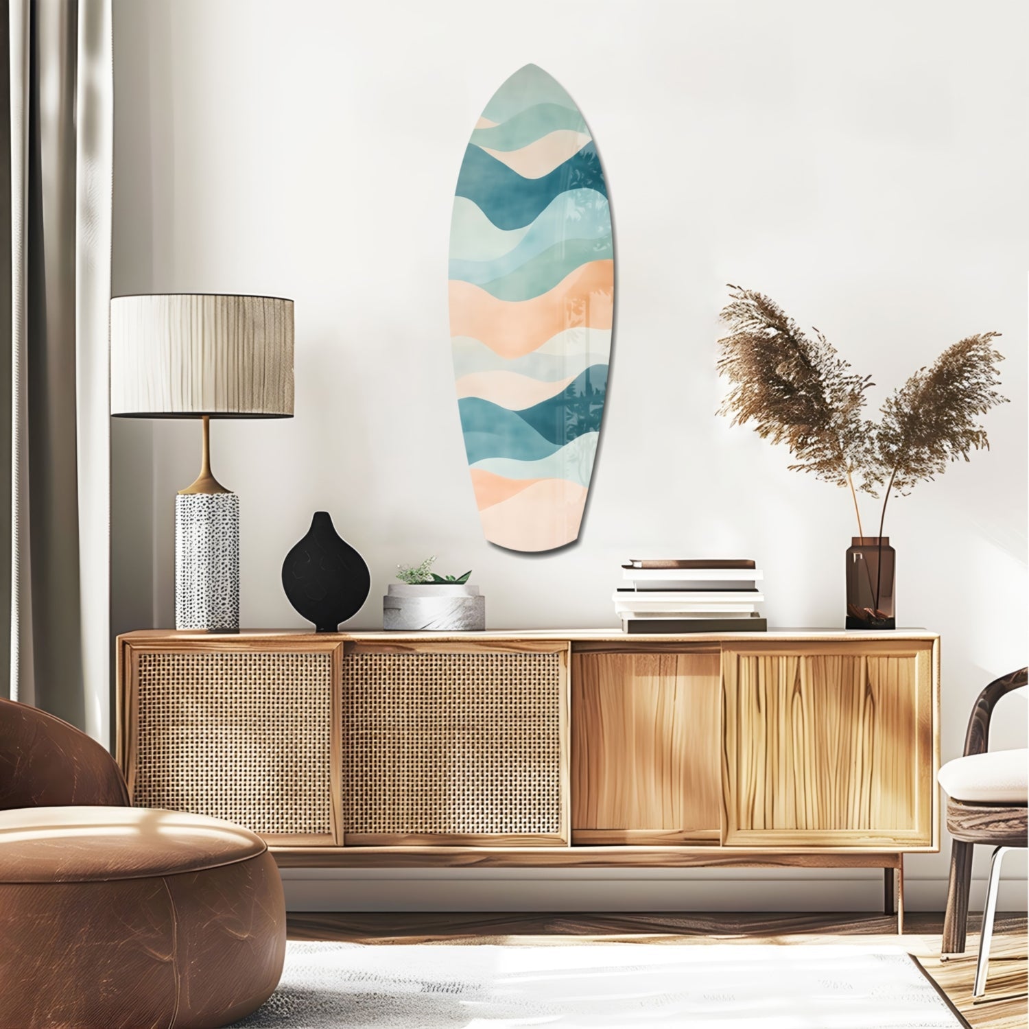 Colors of the Sea Glass Wall Art-1