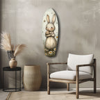 Cute Rabbit Glass Wall Art-4