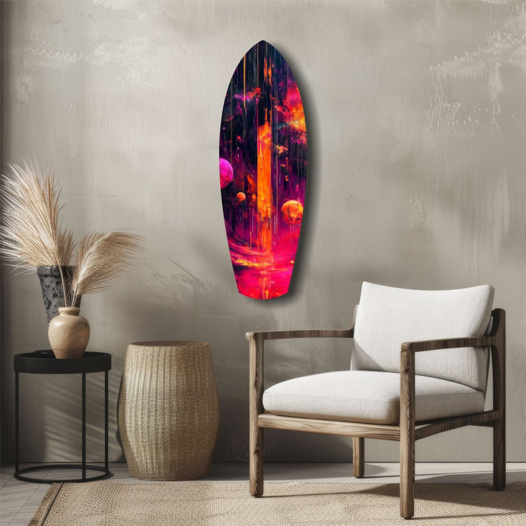 Kinetic Cosmos Glass Wall Art-4
