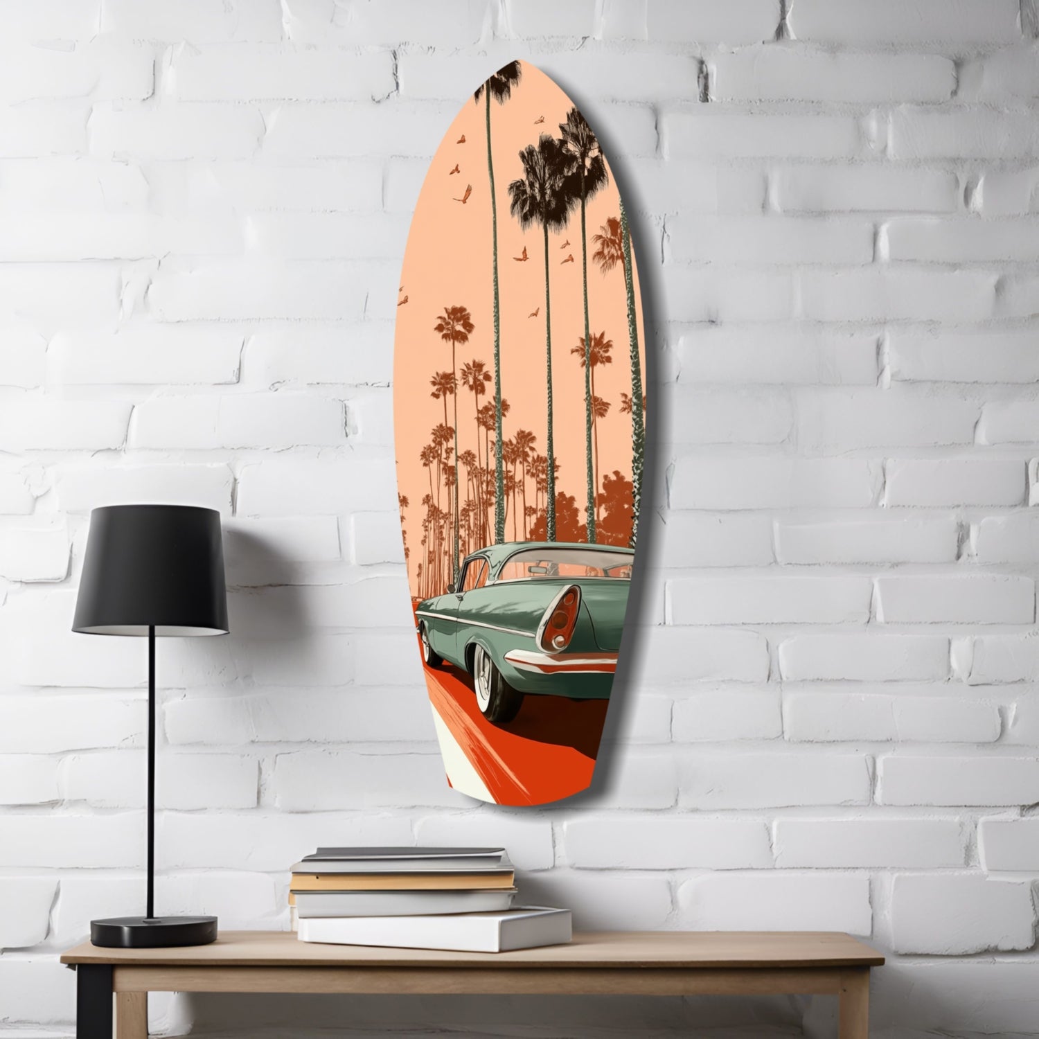 California Dreams V2 Glass Wall Art-3