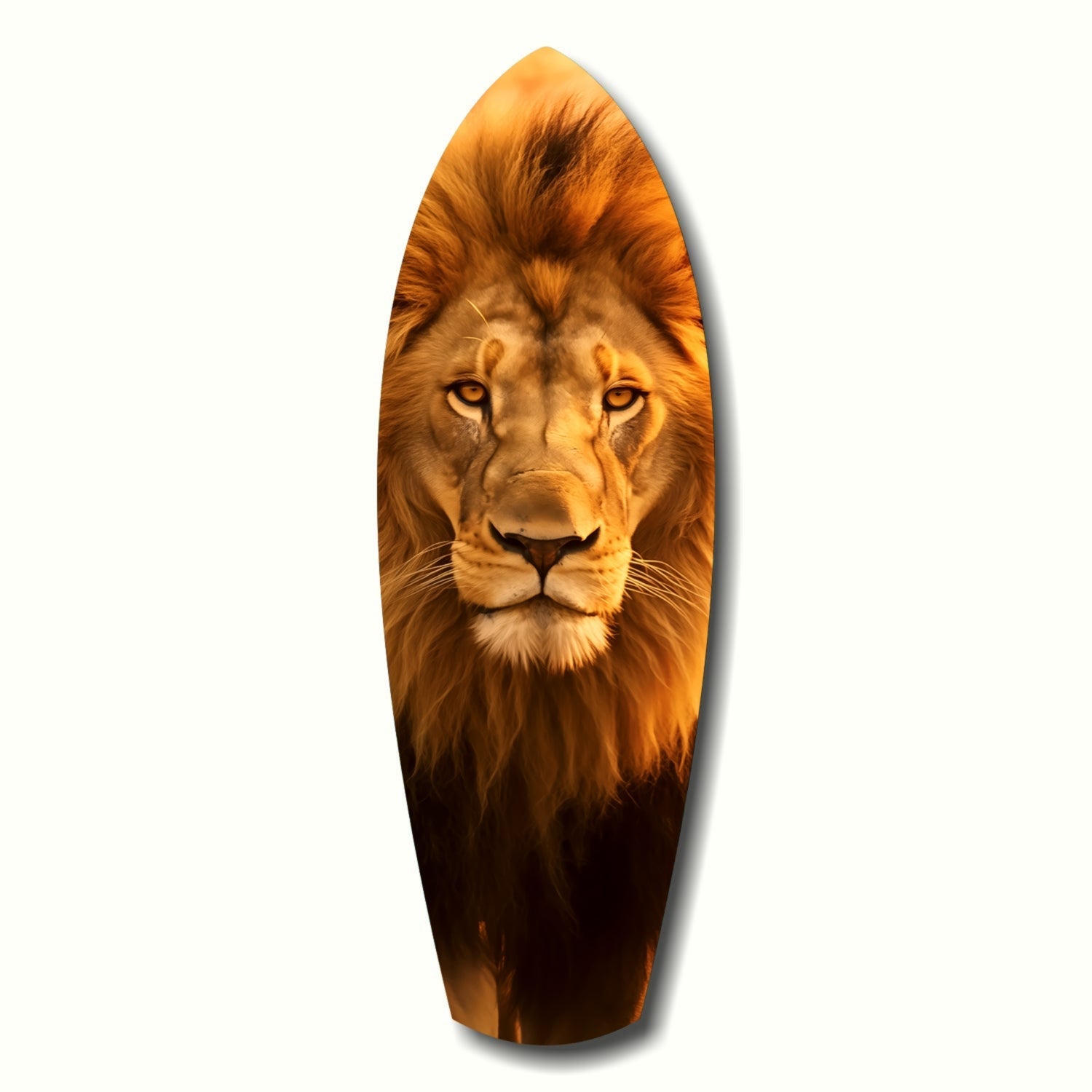 Mr Lion Glass Wall Art-0